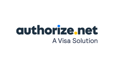 Authorize.Net logo.