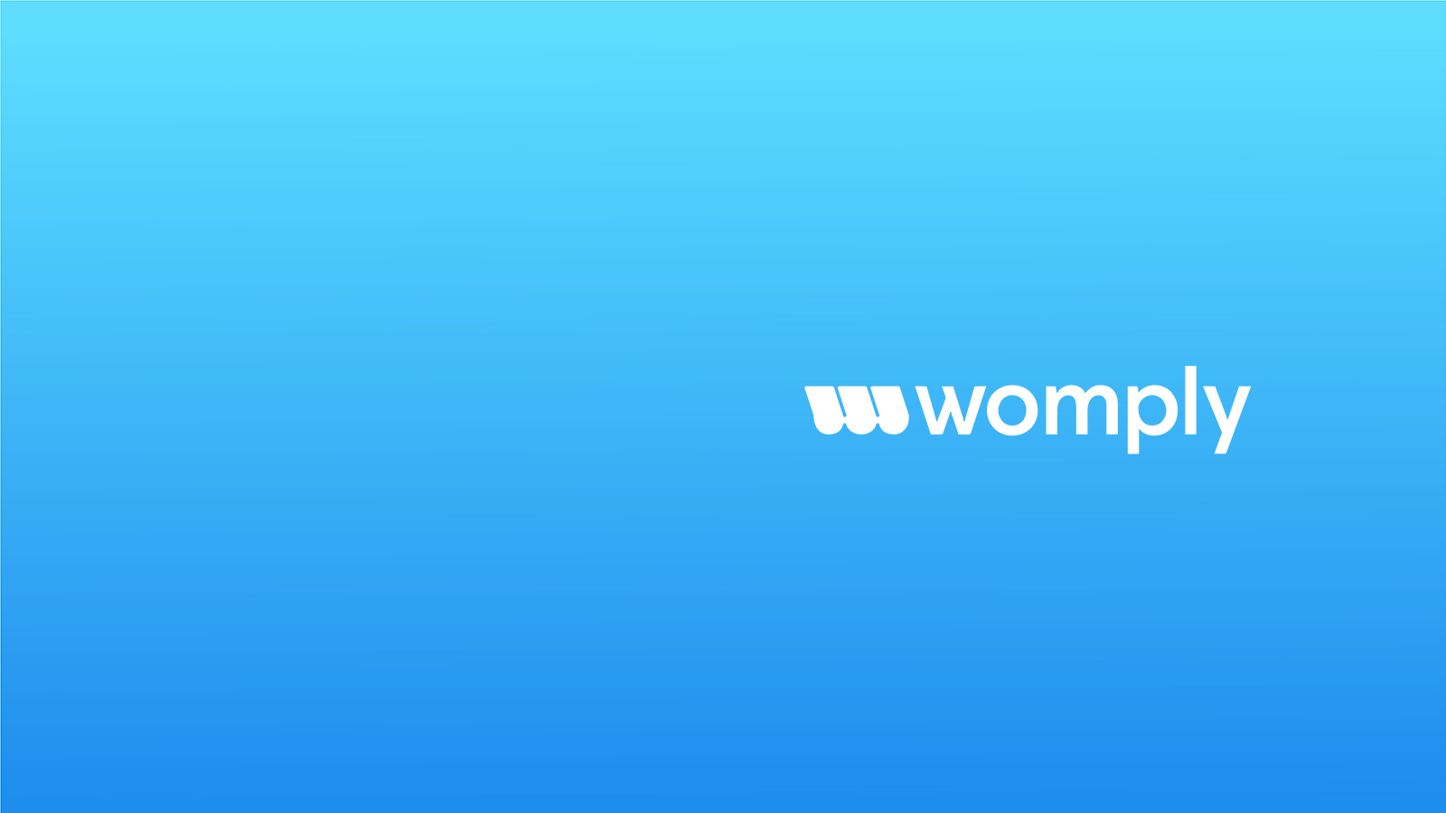 Visa partner Womply logo.