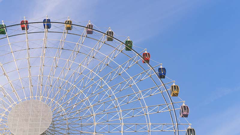 Ferris Wheel of everland in Korea.