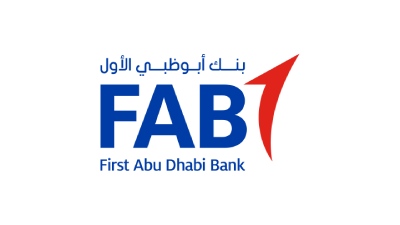 A logo of FAB bank