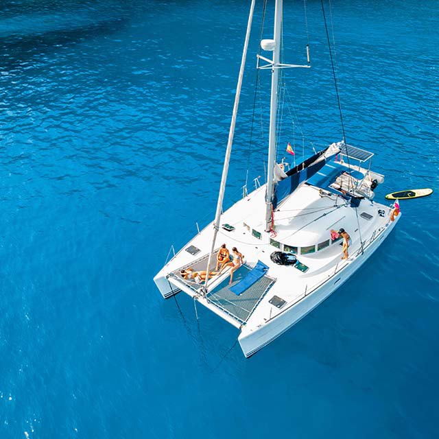A boat on the water